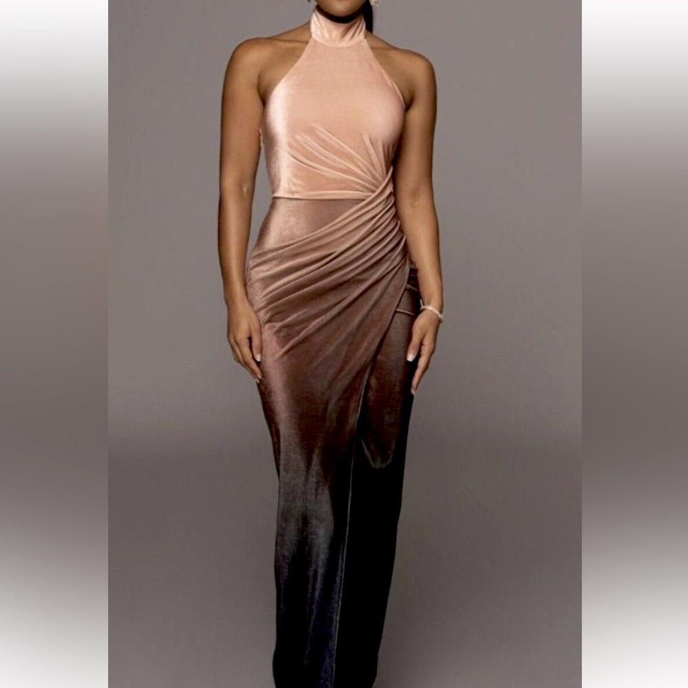 Gorgeous velvet formal dress